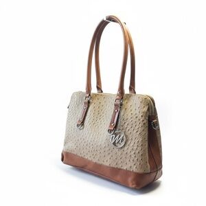Emilie M. Textured Satchel Purse NWOT